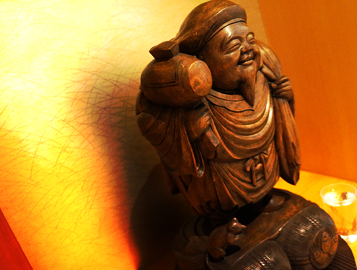 木彫りの大黒天